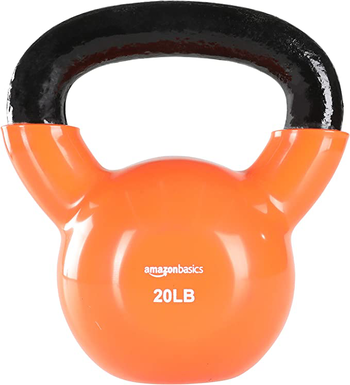 Amazonbasics cast iron online kettlebell